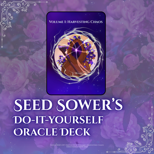 Seed Sower's DIY Oracle Deck (digital product)
